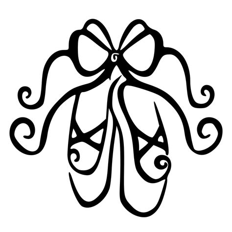 Ballet Shoe Drawing at GetDrawings | Free download