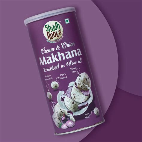 Cream & Onion Makhana (80gm)