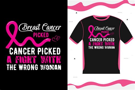 T-shirt Design for Breast Cancer Graphic by skprintingpress · Creative ...