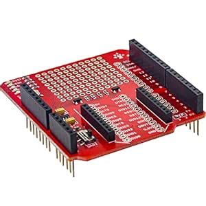 XBee Shield Adapter Communication Breakout Board Red for Arduino UNO R3 ...