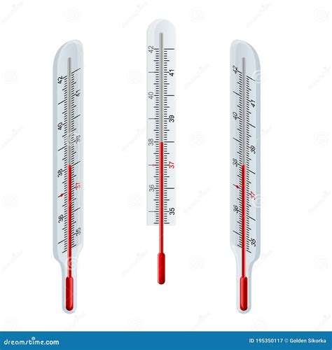 Mercury In Glass Thermometer Diagram