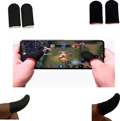 accessoo Pubg Sleeves Combo 2 pair (pack of 4) for pubg/cod/free fire ...