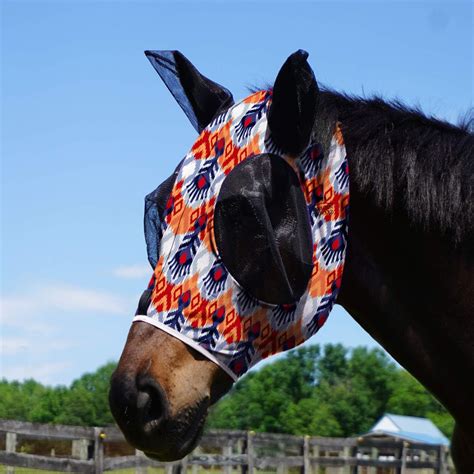 Amazon.com: 3 Pieces Horse Fly Mask Horse Mask with Ears Smooth and ...
