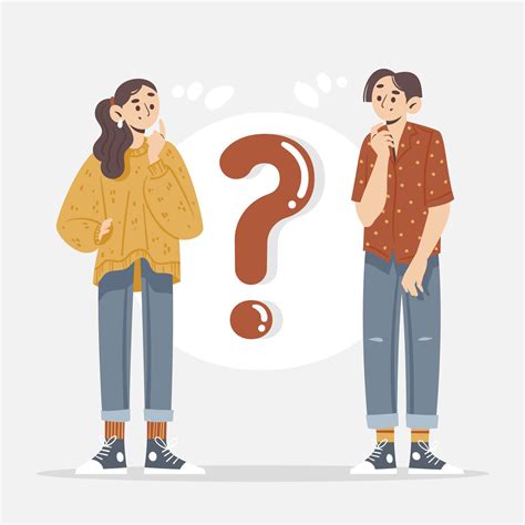 Asking Questions Clipart
