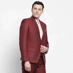 LUXURAZI Men's Slim Fit Bandhgala Blazer (791c-beigeassymetricbandhgala ...