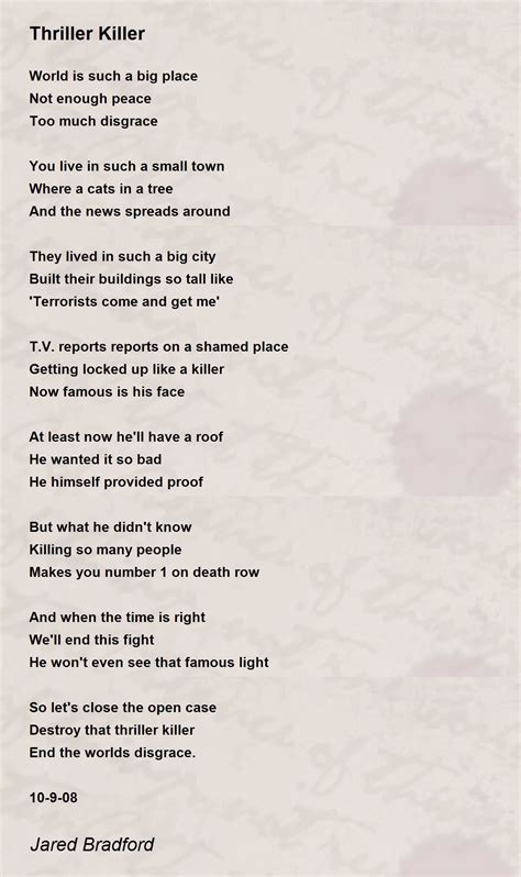 Thriller Poem Midnight Is The Darkest Hour By Ashley Winstead