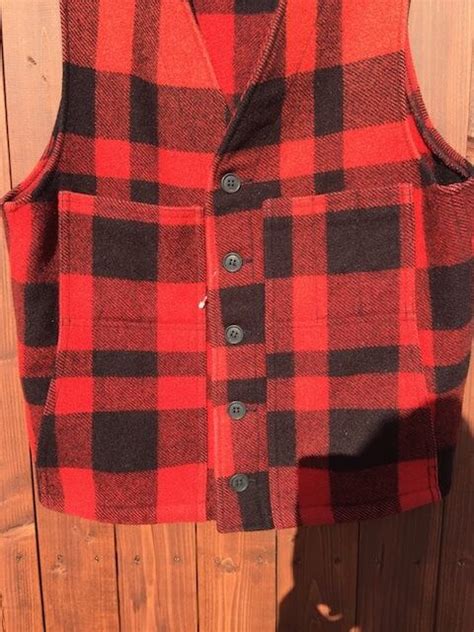 FILSON / マッキーノウールベスト / RED×BLACK | thehunt