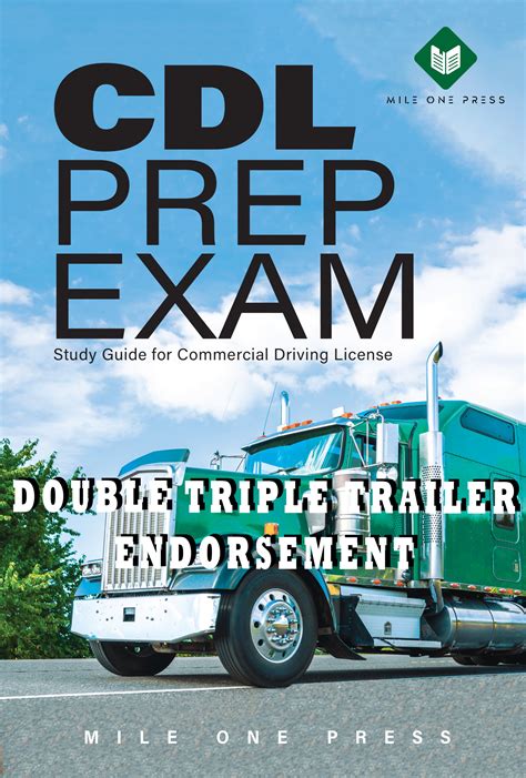 Double Triple Trailer Endorsement Book | Mile One Press