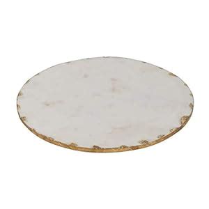 Buy NikkisPride Handmade Marble White Pizza Platter Cheese Platter ...