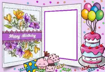 Free Birthday cards and frames with your photo