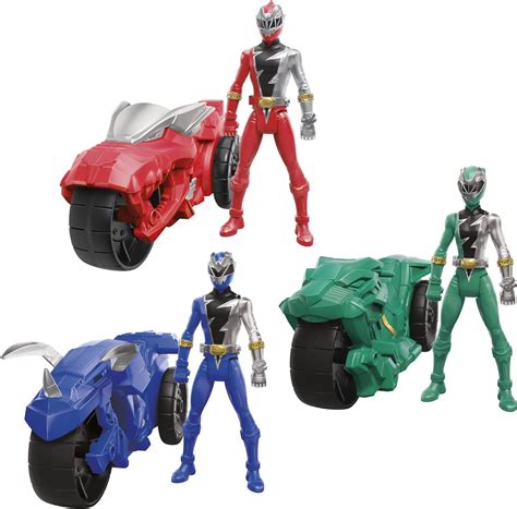 Buy Power Rangers Dino Fury Rip N Go Battle Rider 3-Pack and Dino Fury ...