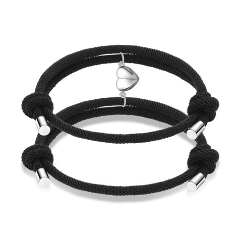 Buy ZIBUYU® Couple Bracelets for Lovers Friends Hand Bracelets Girls ...