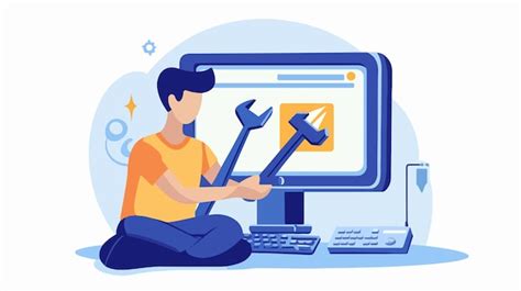 Image result for Find Computer Problem Vector