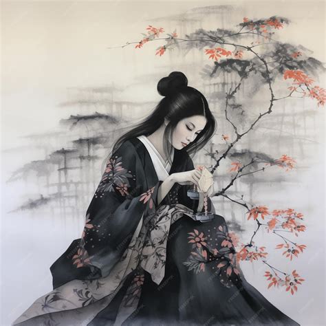 Premium Vector | Gyotaku fish prints japanese bamboo art japanese moon ...