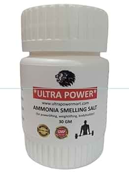 ULTRA POWER ammonia smelling salt, ammonia smelling salt for athletes ...