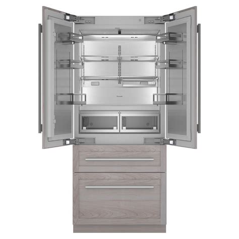36" Built-in 4-door French Door Panel Ready Refrigerator Thermador ...