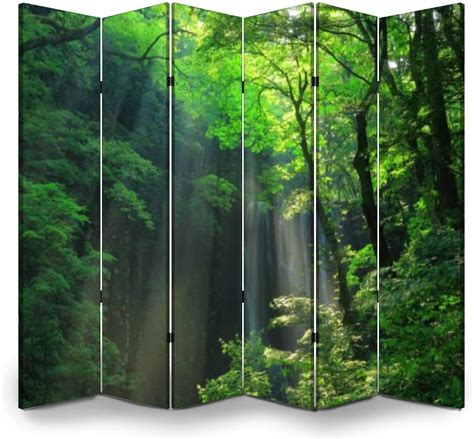 Buy APED DECOR Wood Screen Room Divider Kameda immobile Waterfall in ...