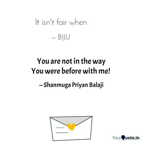 You are not in the way Yo... | Quotes & Writings by Shanmuga Priyan ...