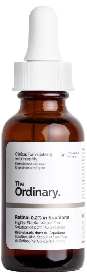 The Ordinary Retinol 0.2% in Squalane 30 ml | lyko.com