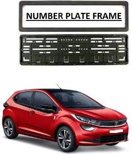 AutooNation Car Number Plate Protect Frame Cover (set of 2) Suitable ...