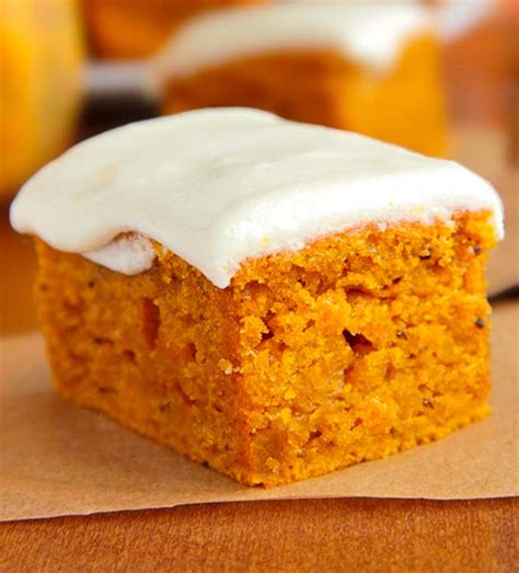 Easy Pumpkin Bars with Cream Cheese Frosting Recipe - Maria's Kitchen