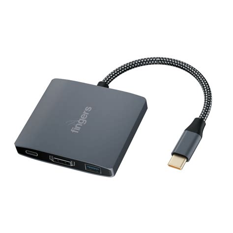 FINGERS TopNotch 3-in -1 USB Hub