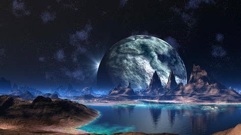 Alien Landscape Wallpaper - WallpaperSafari