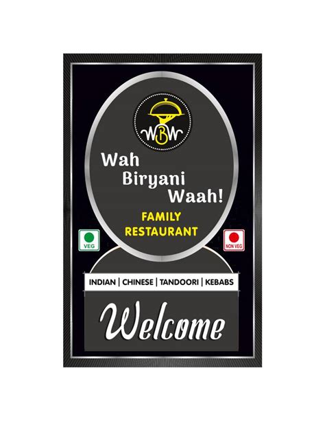 Menu at Wah Biryani Waah! Family Restaurant, Vikarabad