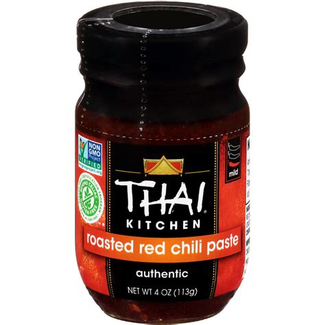 Thai Kitchen Roasted Red Chili Paste 4 oz - Authentic Thai Flavor | Buy ...