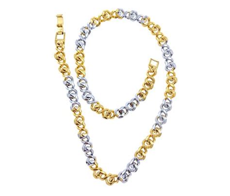 Saizen CH118 22K Yellow Gold Plated Chain for Men : Amazon.in: Jewellery