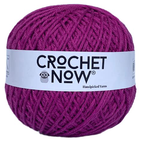 Baby Cotton Thick - Hot Pink – Crochet Now India