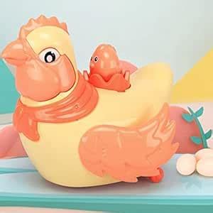 Buy Kmc Kidoz Beautiful Hen Chicken Moving Hen Laying Eggs Toy,Electric ...