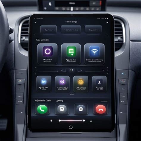 Mini iPad Car Control App Design | Freelancer