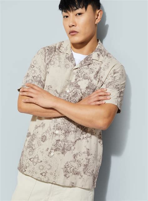 Buy URB_N Men Printed Regular Fit Shirt Online at just Rs. 899.0 ...