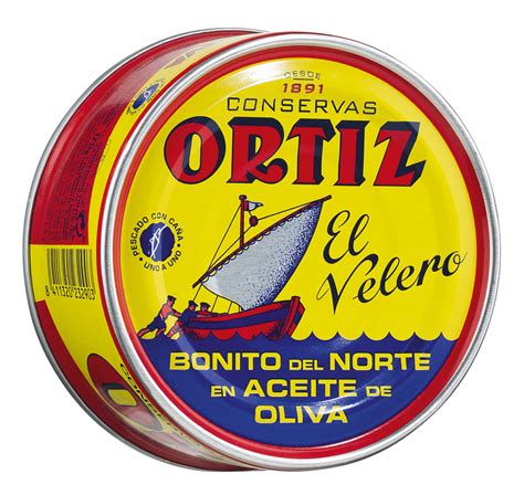 Bonito del Norte - witte tonijn, witvintonijn in olijfolie, blik, Ortiz ...