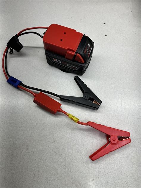 Milwaukee M18 Battery Jump Starter Pack Adapter : r/MilwaukeeTool