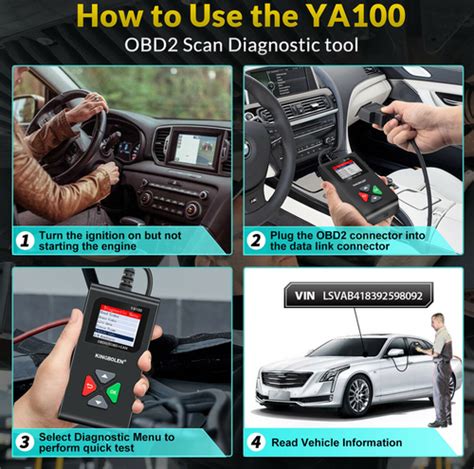 YA100 Car Diagnostic Tool OBD2 Scanner Code Reader | Ubuy India