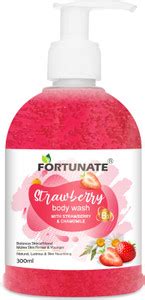 FORTUNATE Strawberry Body Wash with Strawberry & Chamomile: Buy ...