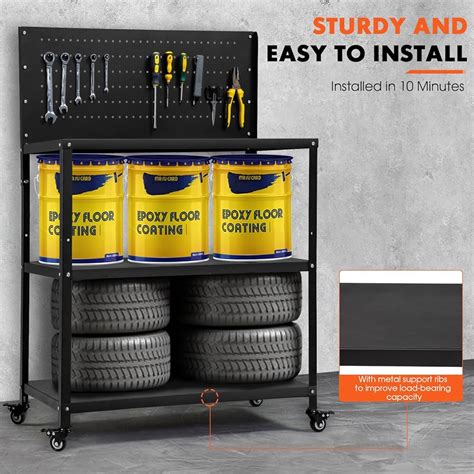 OLBRUS 50.4 X 33.4 Inch Workbench,Heavy Duty 200LBS Steel India | Ubuy
