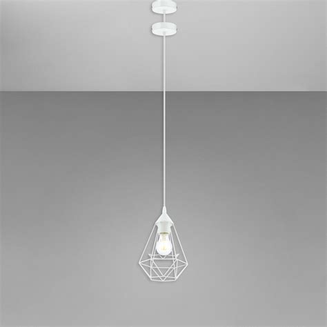 Lámpara de techo INSPIRE Byron 1 luz E27 blanco 17.5 cm | Leroy Merlin