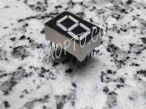 Seven Segment Numeric FND Led Display - Rectangle Seven Segment FND LED ...