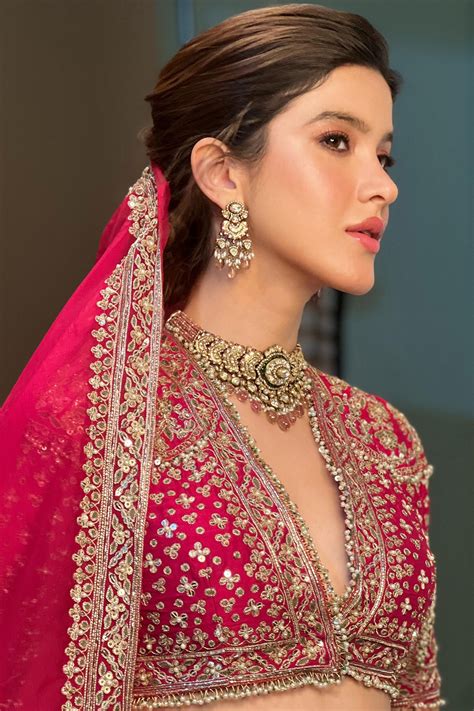 Shanaya Kapoor in Rani Lehenga Set – Ridhi Mehra