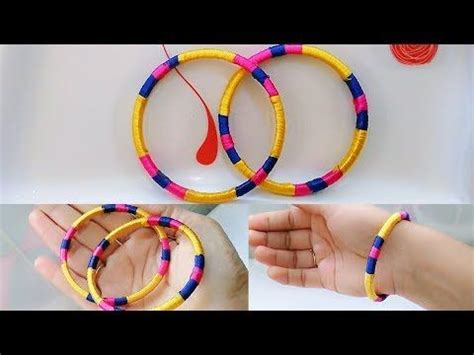 How to Make Bangles Using Thread 的图像结果