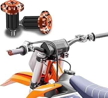 Renthal Grips Bar Ends Handlebar Grips Plugs 7/8 17mm Universal Ducati ...