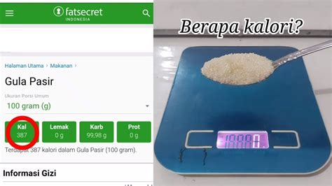 1 Sudu Gula Berapa Kalori: Memahami Kontribusi Gula pada Diet Anda