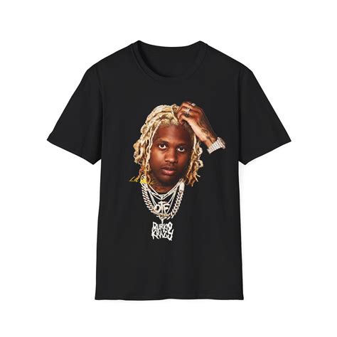 Lil Durk Photo Unisex T-shirt | Rapper, Hiphop, Drill Merch Graphic ...