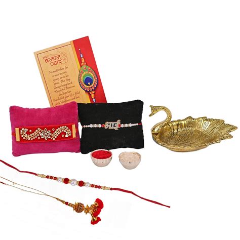 CraftVatika Rakhi for Brother with Gift Item Combo Set - Rakhi for ...