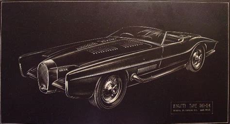 Bugatti 101C Exner Design, built by Ghia, 1965