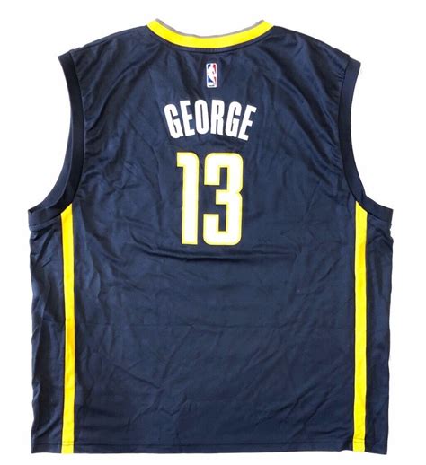 Paul George Adidas Shirt Authentic Paul George Indiana Pacers Jersey