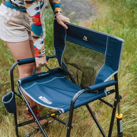 Kick Back in Comfort with GCI's Portable Rocking Chair